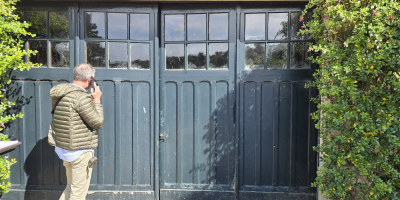 Ancienne porte de garage