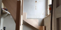 Réalisation sur mesure d'un escalier bois tournant