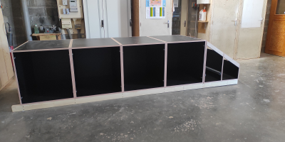 Aménagement sur mesure sous escalier Seine-Maritime