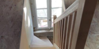 Réalisation sur mesure d'un escalier bois tournant