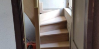 Réalisation sur mesure d'un escalier bois tournant