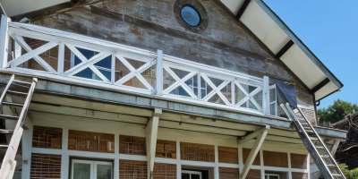 Remplacement d'un balcon en bois