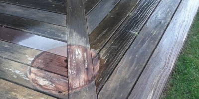 Terrasse en bois - avant