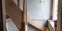 Réalisation sur mesure d'un escalier bois tournant