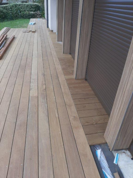 Création et pose d’une terrasse en bois à Veulettes-sur-Mer