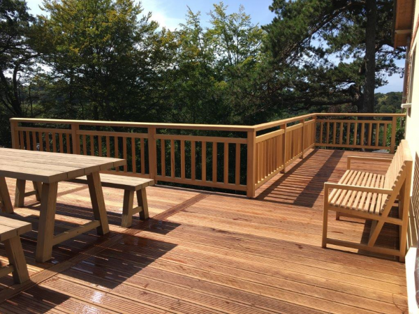 Création d’une terrasse en bois à Veulettes Sur Mer 