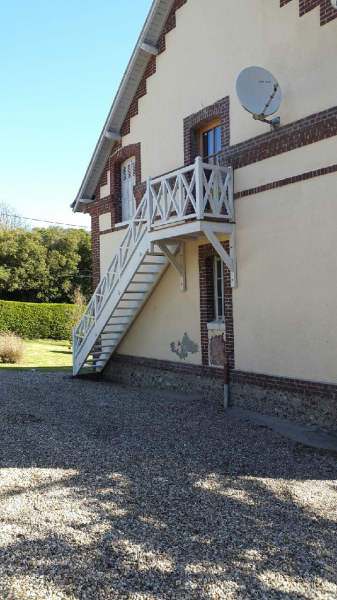 Escalier, palier et garde corps à VEULETTES SUR MER