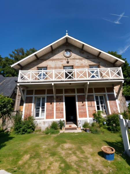 Remplacement sur mesure d’un balcon en iroko à Paluel